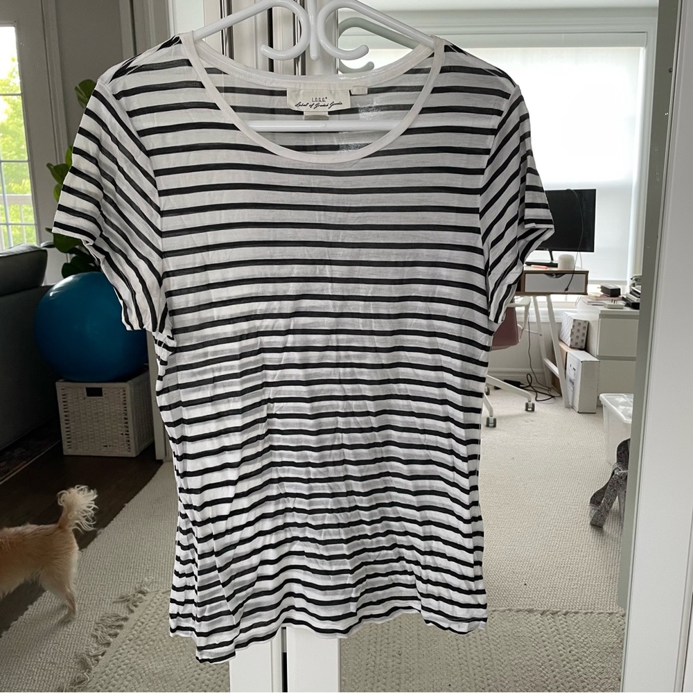 H&M Slinky Striped Tee